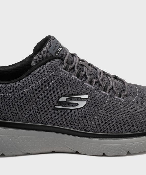 Baskets running en mesh à semelle légère homme - Skechers vue6 - SKECHERS - GEMO
