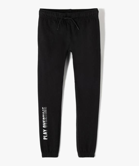 Pantalon de jogging garçon imprimé vue1 - GEMO (JUNIOR) - GEMO