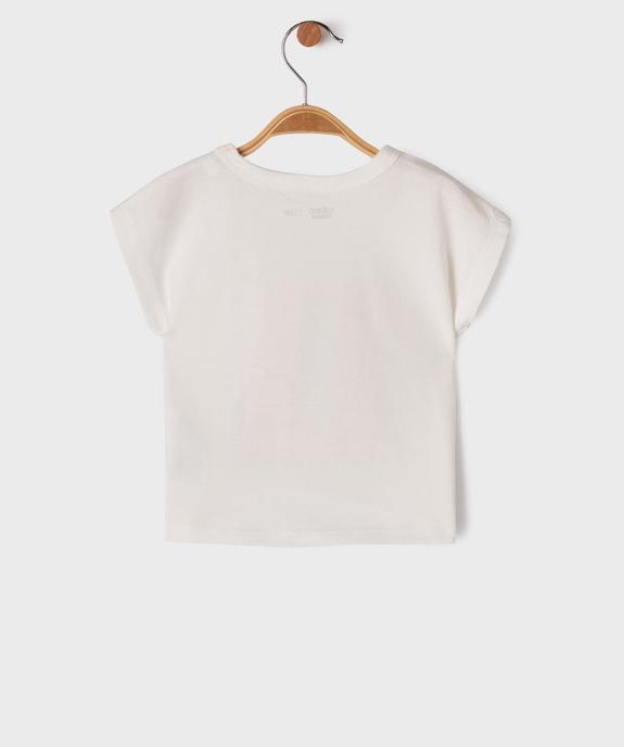 Tee-shirt manches courtes  vue3 - GEMO 4G BEBE - GEMO