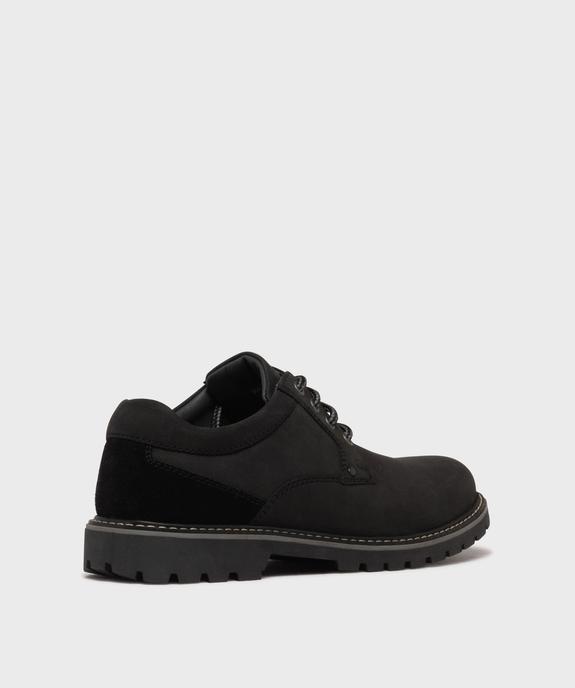 Derbies casual à semelle crantée homme - Tanéo vue5 - TANEO - GEMO