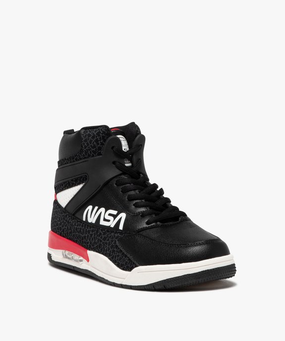 Baskets homme mid-cut à lacets avec semelle à bulle d'air - NASA vue3 - NASA - GEMO