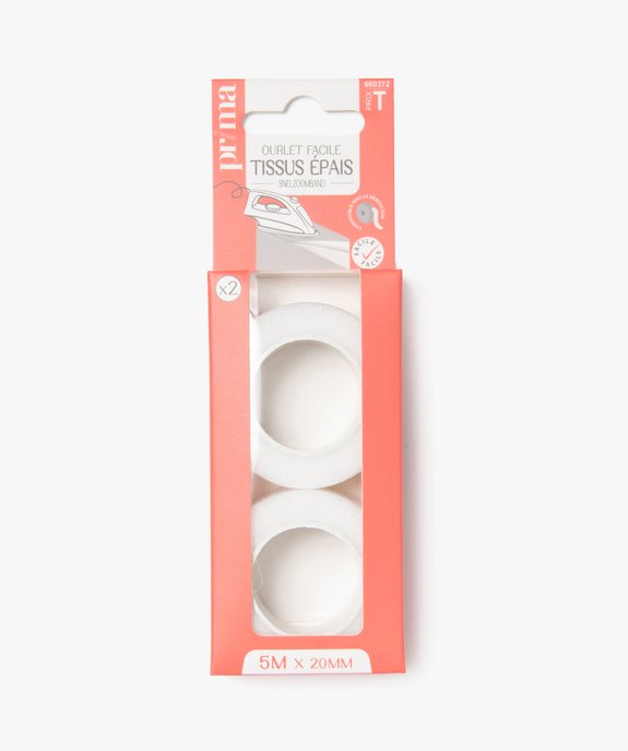Rubans thermocollants pour ourlets faciles vue3 - PRIMA - GEMO