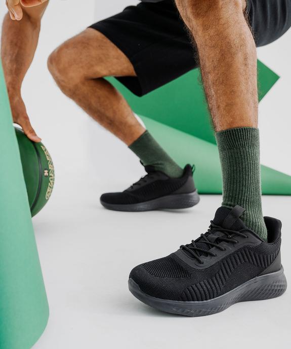 Baskets de running légères en mesh homme - 5 Miles vue1 - 5 MILES - GEMO