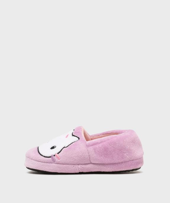 Chaussons fille pantoufles moelleuses imprimées fille - Gaby et la Maison magique vue3 - GABBY - GEMO