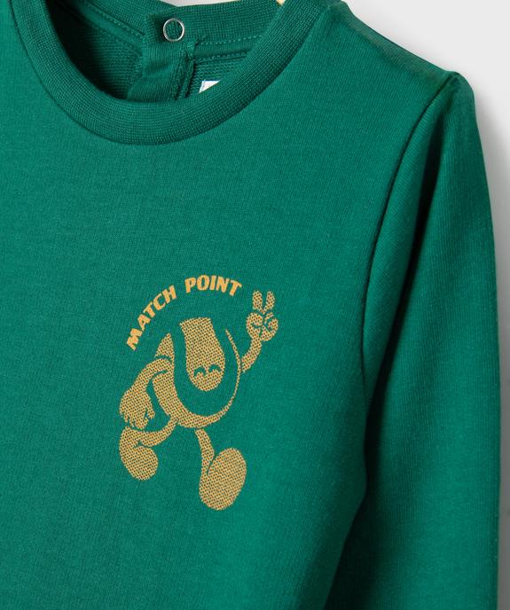 Sweat léger avec motif poitrine bébé garçon vue2 - GEMO(BEBE DEBT) - GEMO