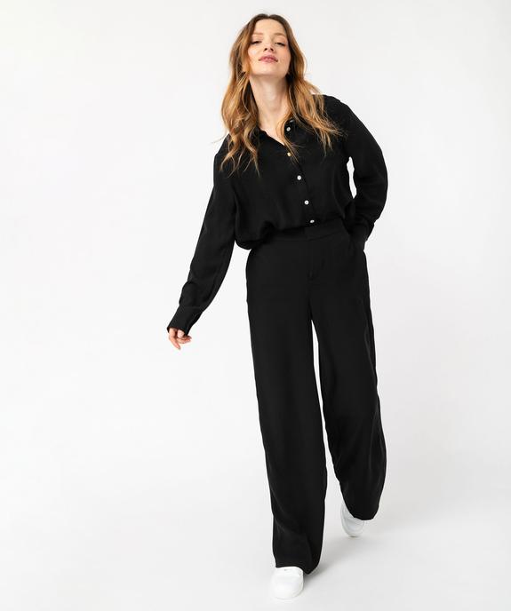 Chemise coupe courte à motifs ton sur ton femme vue5 - GEMO(FEMME PAP) - GEMO