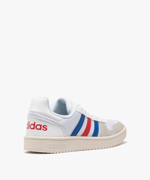 Tennis femme tricolores à lacets – Adidas Hoops 2.0 vue4 - ADIDAS - GEMO