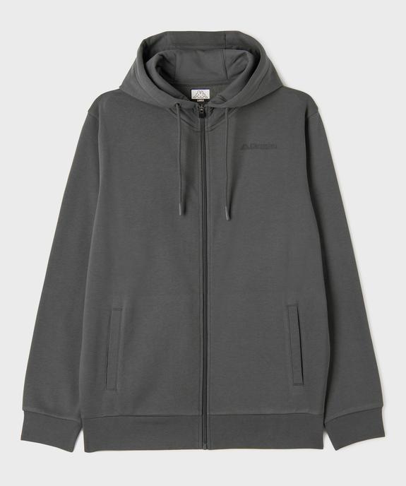 Sweat zippé à capuche en molleton douillet garçon - Kappa vue1 - KAPPA - GEMO