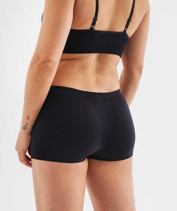 Boxer en maille extensible femme vue8 - GEMO 4G FEMME - GEMO