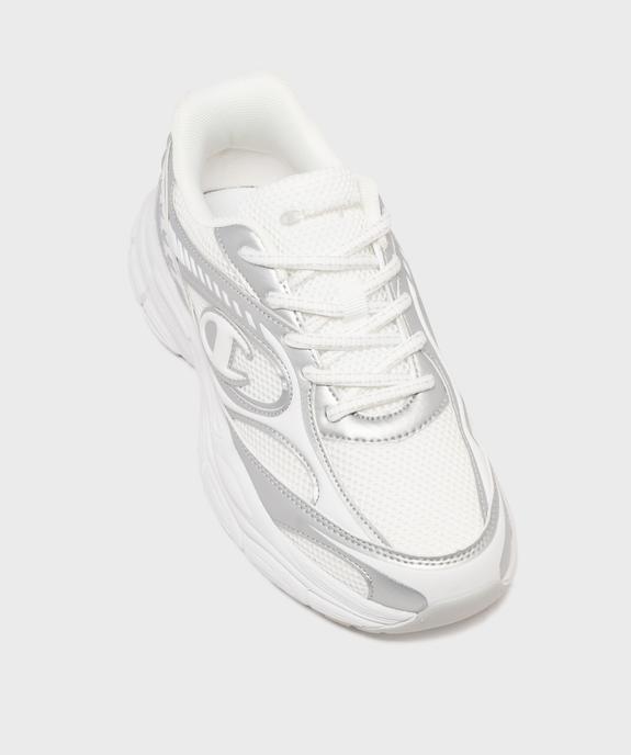 Baskets basses à lacets bicolores femme - Champion vue5 - CHAMPION USA - GEMO