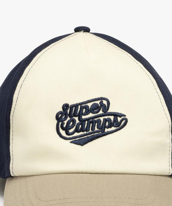 Casquette tricolore avec inscription brodée garçon - Camps United vue2 - CAMPS - GEMO