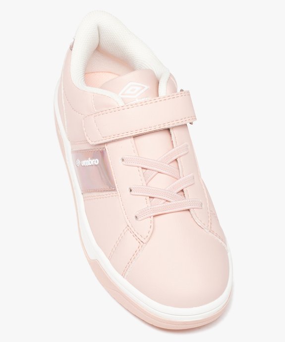 Baskets fille à détails irisés et fermeture scratch – Umbro vue5 - UMBRO - GEMO