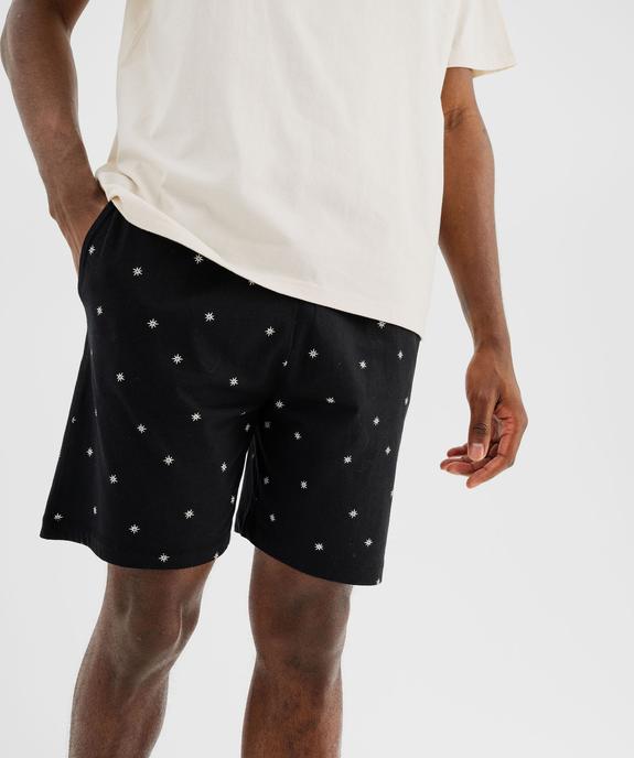 Short de pyjama à motifs étoiles mixte vue5 - GEMO 4G FEMME - GEMO