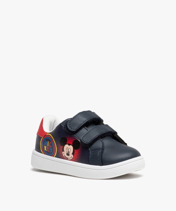 Baskets garçon à scratchs Mickey Mouse - Disney vue2 - MICKEY - GEMO