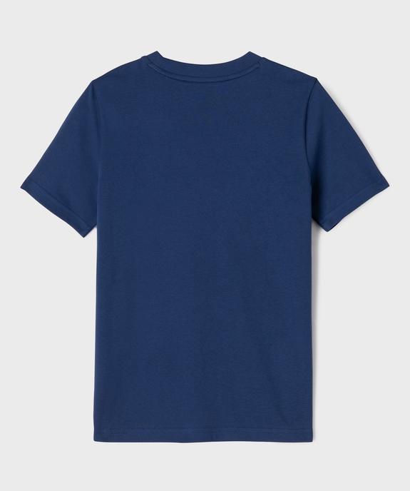 Tee-shirt manches courtes garçon avec logo brodé - Puma vue4 - PUMA - GEMO