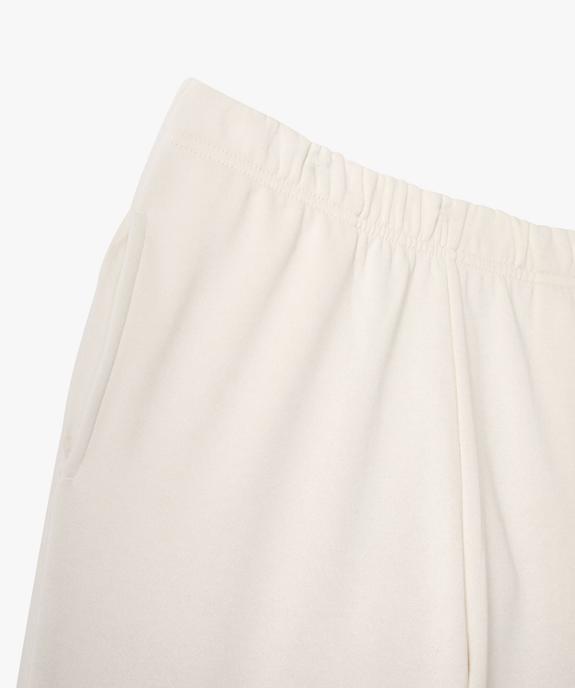 Pantalon de jogging molletonné fille vue2 - PREMIER PRIX BY GEMO - GEMO