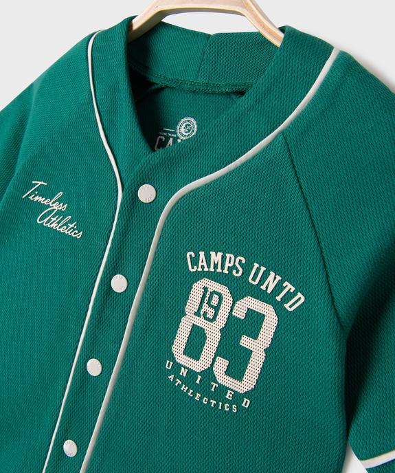 Ensemble 2 pièces short + tee-shirt bébé garçon - Camps United vue2 - CAMPS GEMO FOR GOOD - GEMO