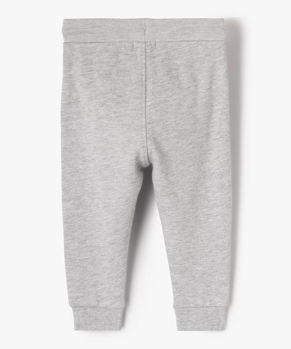 Pantalon de jogging bébé garçon avec poches fantaisie vue3 - GEMO(BEBE DEBT) - GEMO