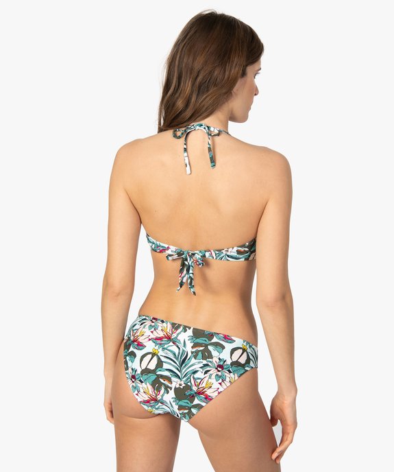 Haut de maillot de bain femme forme bandeau à armatures vue2 - GEMO (PLAGE) - GEMO