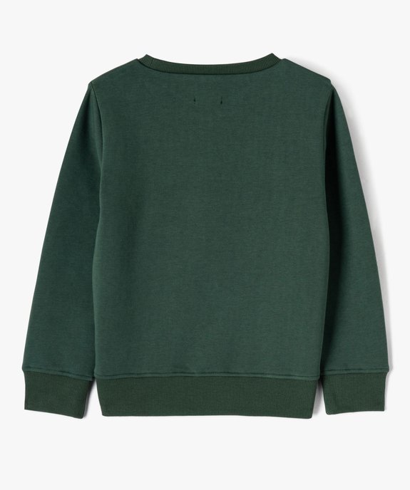 Sweat molletonné avec motif XL garçon vue4 - 1E PRIX BY GEMO - GEMO