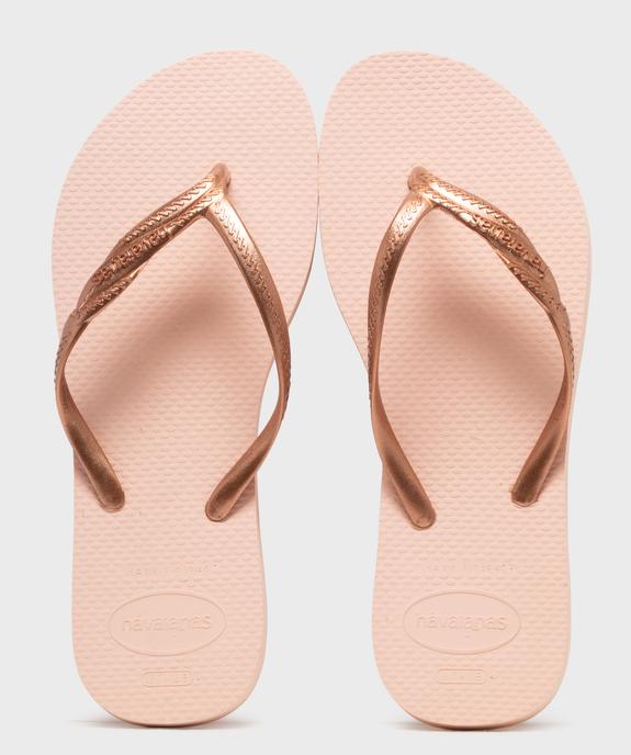 Tongs Fantasia à brides effet torsadé femme - Havaianas vue1 - HAVAIANAS - GEMO