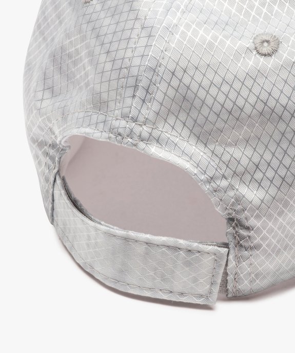 Casquette garçon en textile satiné et motif losanges ton sur ton vue3 - GEMO (ENFANT) - GEMO