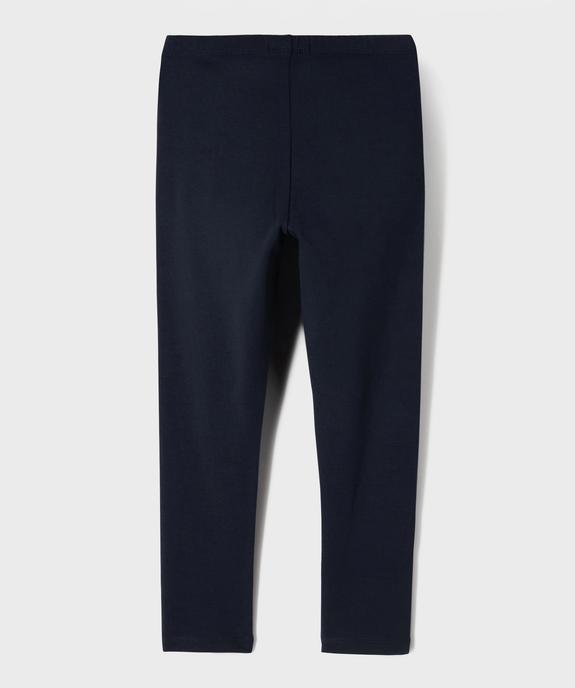 Legging fille en maille plus résistante vue3 - GEMO 4G FILLE - GEMO