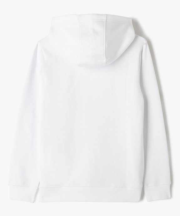 Sweat molletonné à capuche garçon vue3 - GEMO (JUNIOR) - GEMO