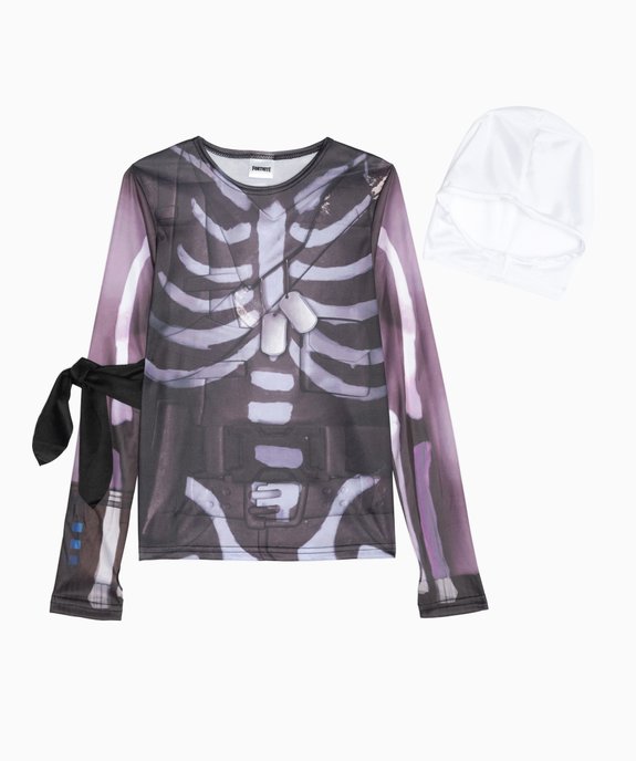 Déguisement enfant Skull Trooper - Fortnite vue2 - FORTNITE - GEMO