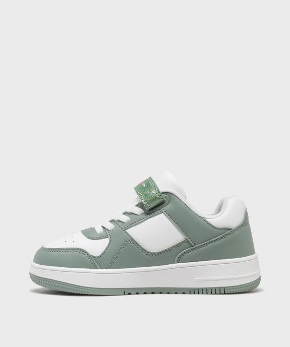 Baskets basses RD18 Low à lacets et scratch fille - Champion vue3 - CHAMPION USA - GEMO