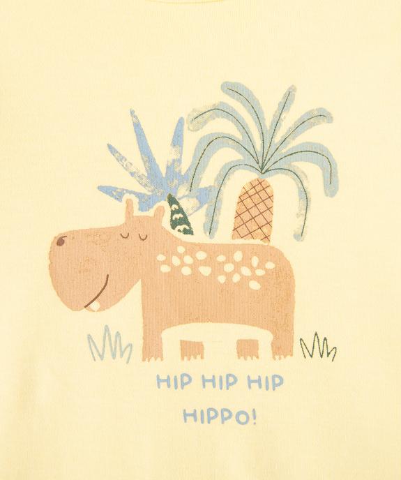 Pyjama dors-bien avec motif exotique bébé garçon - GEMO 4G BEBE Pyjama dors-bien avec motif exotique bébé garçon vue2 - GEMO 4G BEBE - GEMO