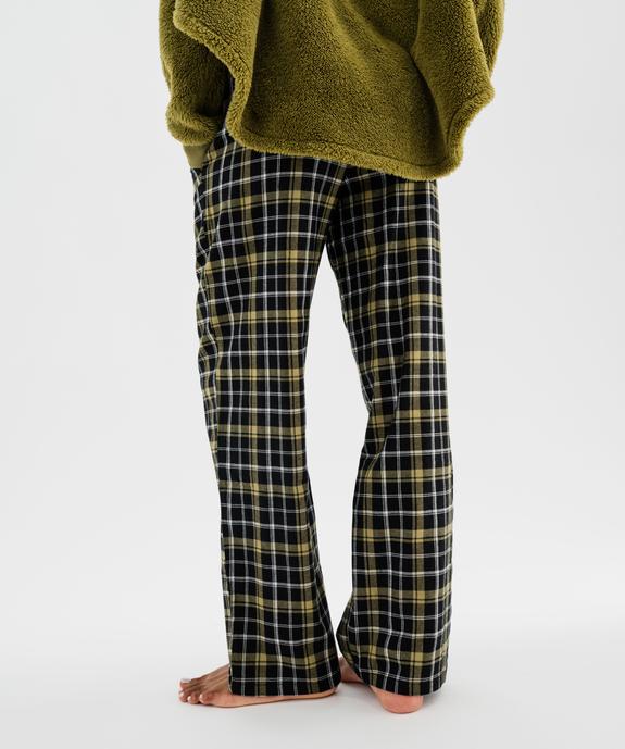 Bas de pyjama à carreaux femme vue4 - GEMO(HOMWR FEM) - GEMO