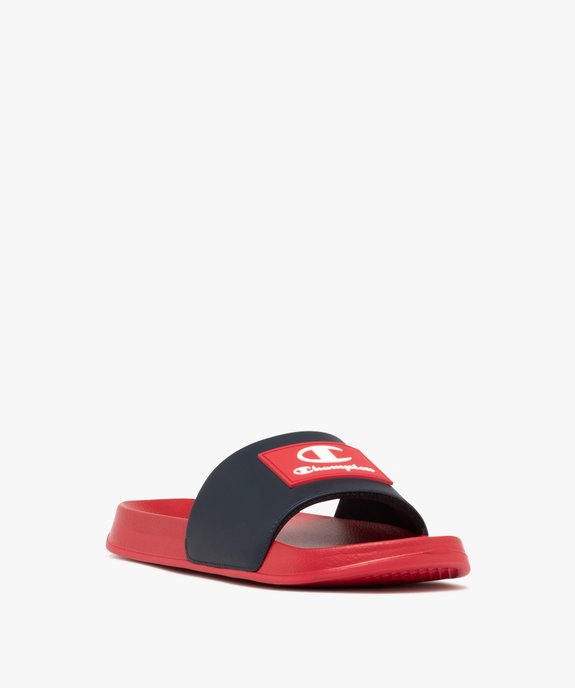 Mules de piscine homme à bandeau signature 3D - Champion USA vue2 - CHAMPION USA - GEMO