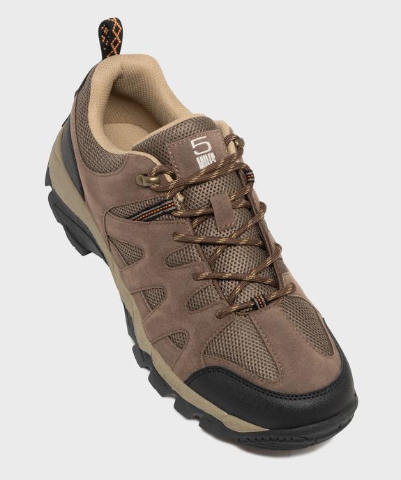 Chaussures de randonnée basses en mesh homme - 5 Miles vue5 - 5 MILES GEMO FOR GOOD - GEMO