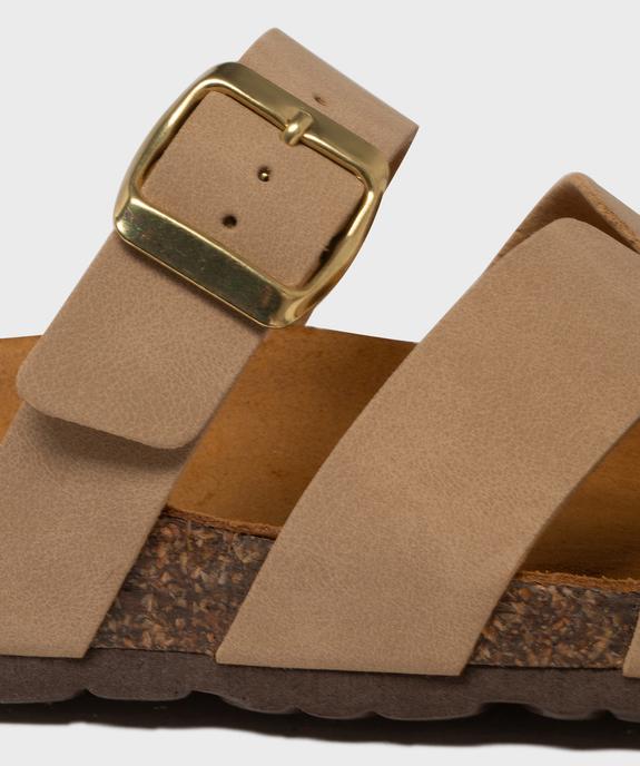 Mules semelle intérieure cuir anatomique femme vue5 - VALENTINA BALDA - GEMO