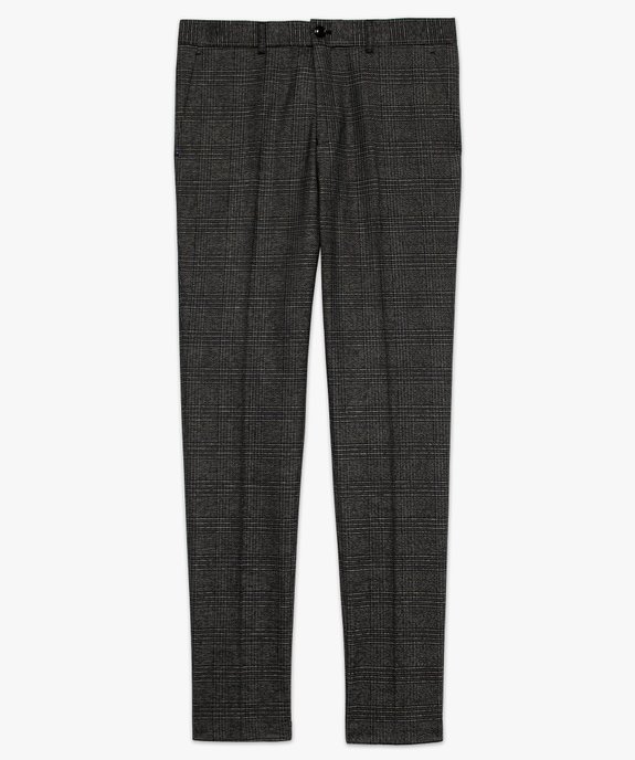 Pantalon homme à carreaux vue4 - GEMO (HOMME) - GEMO