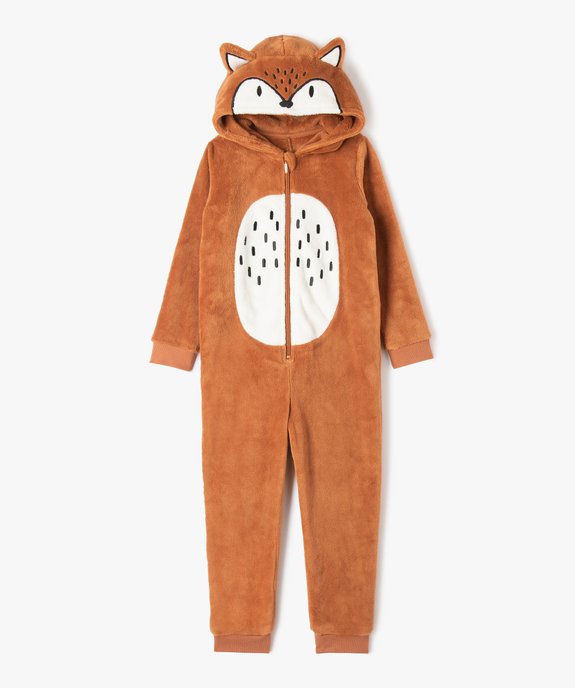 Combinaison pyjama garçon animée motif renard vue1 - GEMO (ENFANT) - GEMO