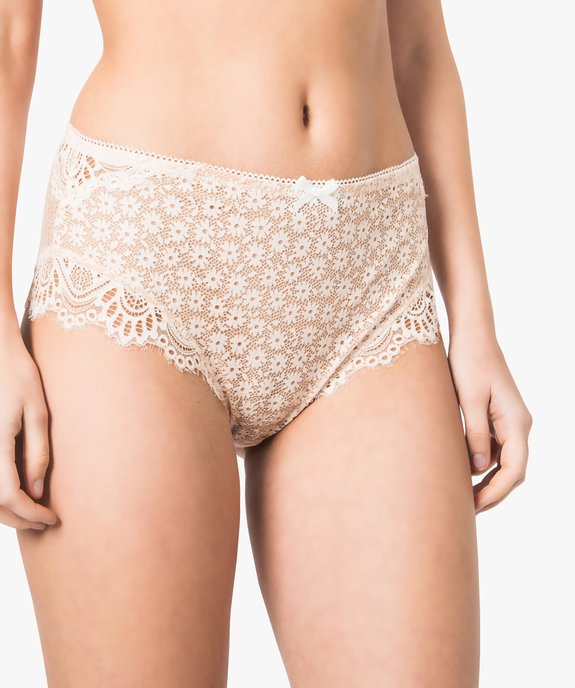 Slip en dentelle vue2 - GEMO(HOMWR FEM) - GEMO