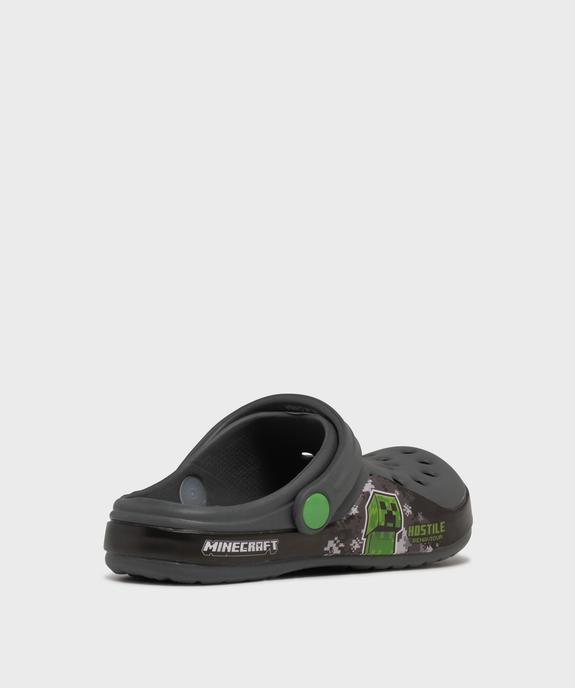 Sabots souples à tige ajouré garçon - Minecraft vue4 - MINECRAFT - GEMO