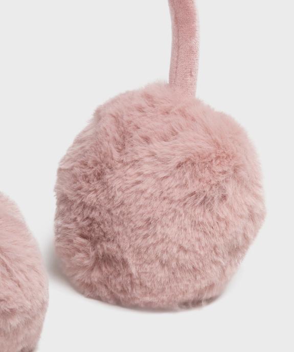 Cache-oreilles ajustable en matière duveteuse fille - GEMO (ENFANT) Cache-oreilles ajustable en matière duveteuse fille vue2 - GEMO (ENFANT) - GEMO