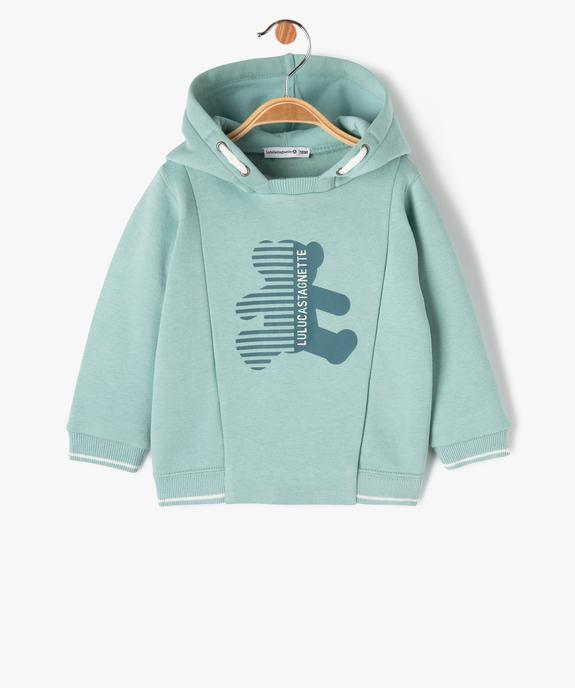 Sweat à capuche bébé garçon - LuluCastagnette vue1 - LULUCASTAGNETTE - GEMO