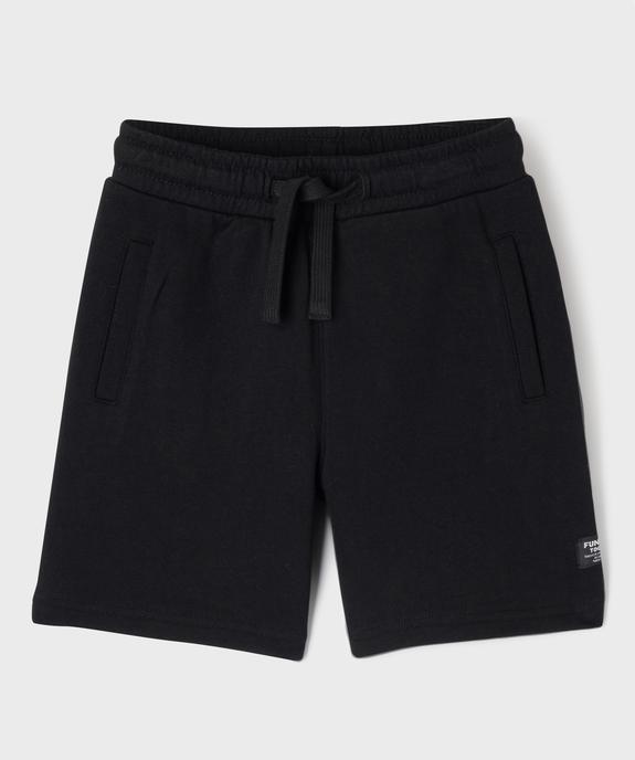 Short en maille avec taille élastique garçon vue1 - GEMO (ENFANT) - GEMO