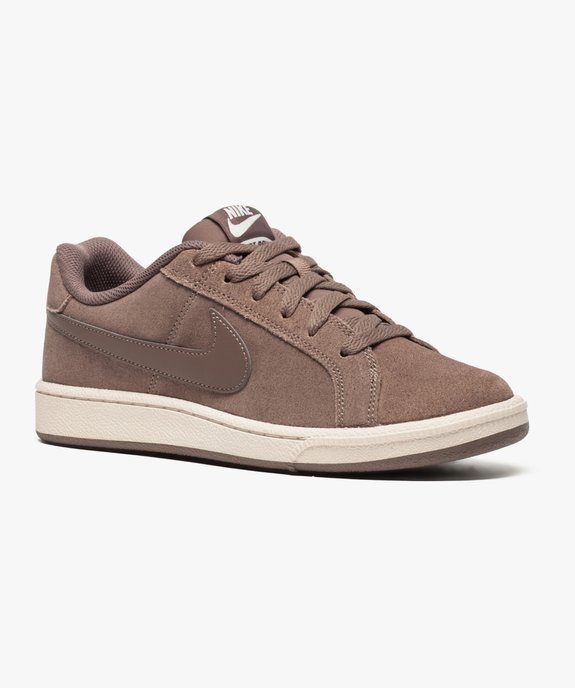 Basket basse en cuir suédé - Nike Court Royale Suede vue2 - NIKE - GEMO
