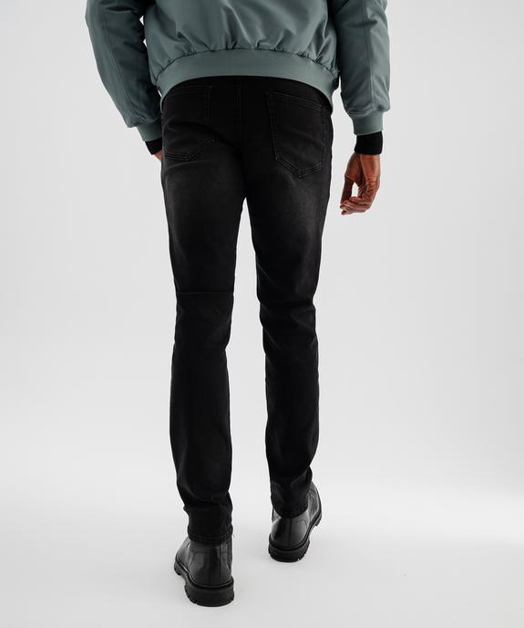 Jean neige coupe slim extensible homme vue3 - GEMO (HOMME) - GEMO