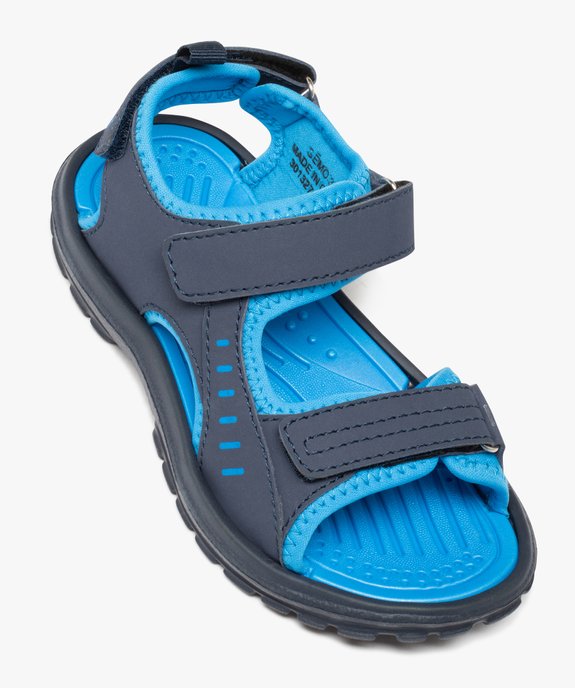 Sandales sport garçon extra légères à scratch vue5 - GEMO (ENFANT) - GEMO
