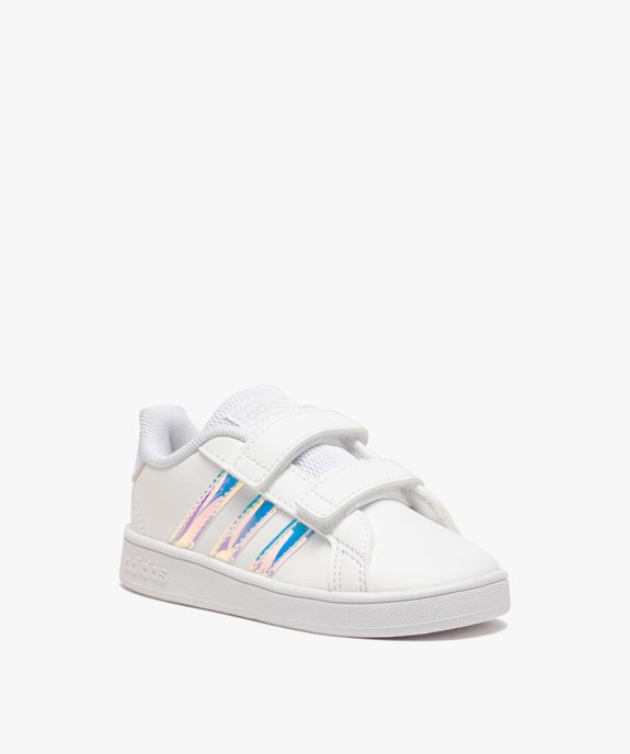 Baskets bébé garçon bicolores – Adidas Grand Court vue2 - ADIDAS - GEMO