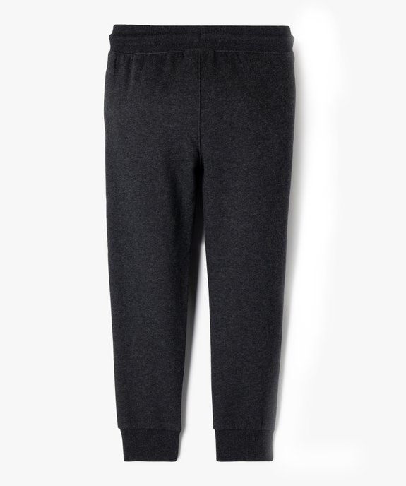 Pantalon de jogging avec intérieur molletonné garçon vue6 - GEMO (ENFANT) - GEMO