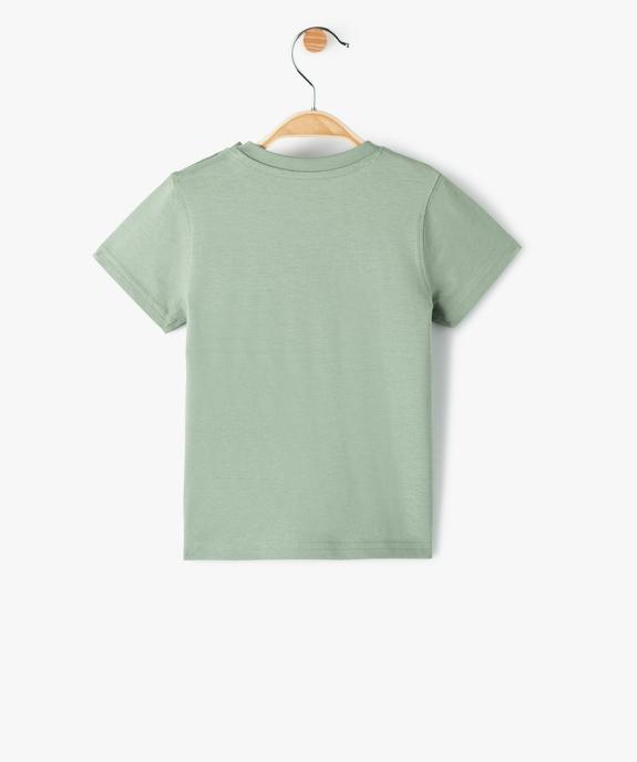 Tee-shirt bébé garçon avec motif vue3 - GEMO 4G BEBE - GEMO