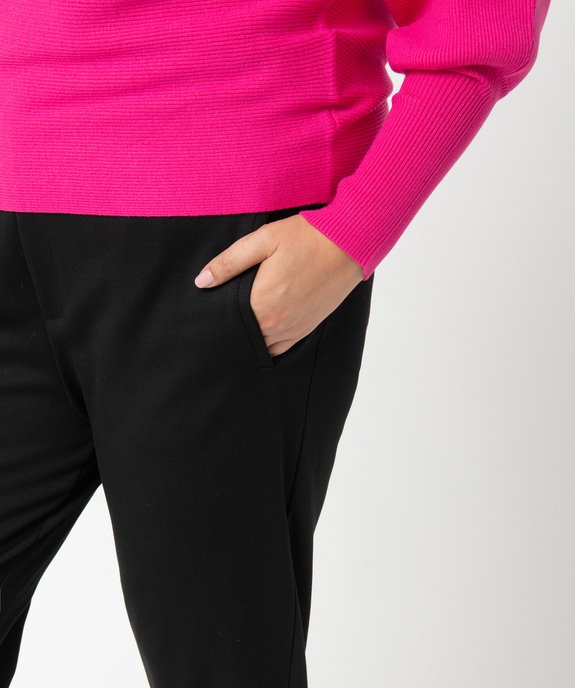 Pantalon fuseau femme grande taille uni  vue2 - GEMO (G TAILLE) - GEMO