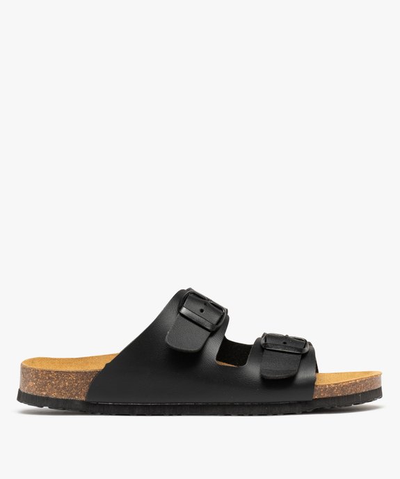 Mules semelle intérieure cuir à reliefs ergonomiques femme vue1 - FOLLOW ME G4G - GEMO